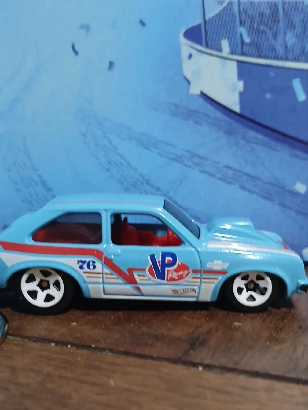 VP Racing Blue Die-Cast 76 CHEVETTE Keychain